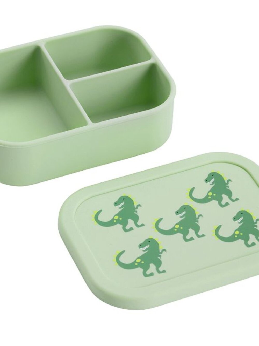 Pottery Barn Kids - silicone dinosaur bento box